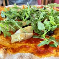 Pizza Lecce at Burg Brasserie in Vaduz