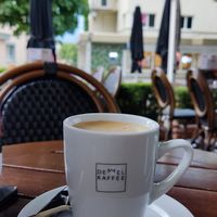 קפה עם חלב שיבולת שועל at Burg Brasserie in Vaduz