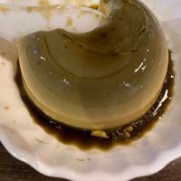Vegan Flan at Happy Flower Eatery and Boba in Sunnyvale