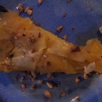 tarte à la mangue at Le Grenier de Notre Dame in Paris