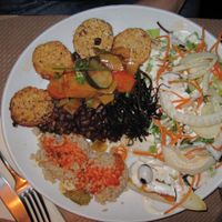 Teller at Le Grenier de Notre Dame in Paris