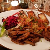Main dish at Le Grenier de Notre Dame in Paris