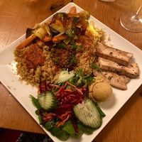 Vegan & GF mezze  at Le Grenier de Notre Dame in Paris