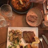 Escalope de seitan et casserole tofu  at Le Grenier de Notre Dame in Paris
