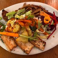 l’assiette berbere #Veganuary at Le Grenier de Notre Dame in Paris