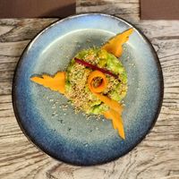 Avocado appetizer at Le Grenier de Notre Dame in Paris