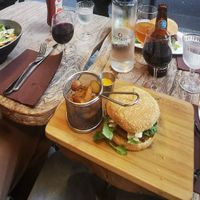 Great, healthy food, good portions 😊 everything is made in house 💚🌱 at Le Grenier de Notre Dame in Paris