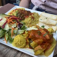 GF & vegan plate  at Le Grenier de Notre Dame in Paris