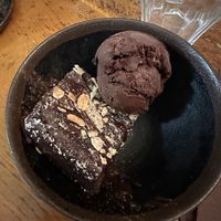 Dessert with Cocao Sorbet 10/10  at Le Grenier de Notre Dame in Paris