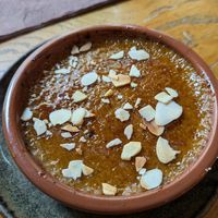 Crème brûlée at Le Grenier de Notre Dame in Paris