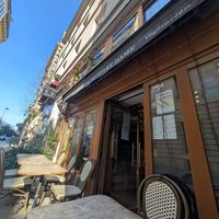 Outside at Le Grenier de Notre Dame in Paris