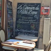 Oldest veg restaurant in France! at Le Grenier de Notre Dame in Paris