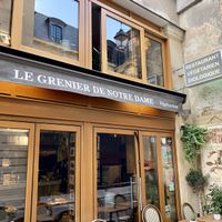 The place. So cute! at Le Grenier de Notre Dame in Paris