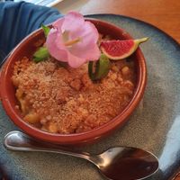 Dessert at Le Grenier de Notre Dame in Paris