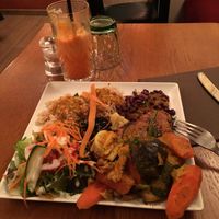 Huge portions at Le Grenier de Notre Dame in Paris