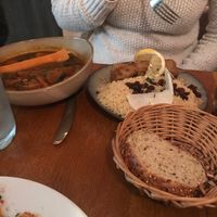 Couscous and full meal at Le Grenier de Notre Dame in Paris