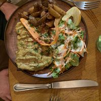 Seitan steak at Le Grenier de Notre Dame in Paris