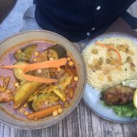 « Kabob » on the side  at Le Grenier de Notre Dame in Paris