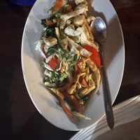 Fried vegetables   at Beach Shack Chalet in Tioman Island