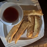 Spring rolls  at Beach Shack Chalet in Tioman Island