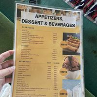 Menu april  at Beach Shack Chalet in Tioman Island