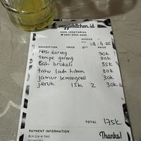   at Veggie Kitchen Malang in Malang
