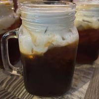 Vegan Thai tea - very good!   at Orchid Thai in Lincoln