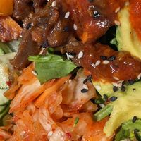 Kimchi “steak” bowl  at Veggie Grill by Next Level - The Dome in Hollywood