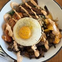 Brunch bowl  at Next Level Veggie Grill - The Dome in Hollywood