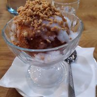 Fried ice-cream at Non Viet Vegan in Glasgow