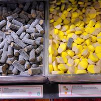 Vegan pick-and-mix sweets at Hemmakväll in Uppsala