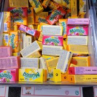 Vegan pick-and-mix sweets at Hemmakväll in Uppsala