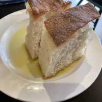 Half the bread and oil (had already eaten the other 2 slices)    at Root in Wells