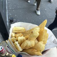 Herb fries  at PLNT Burger - Bryant Park in New York City