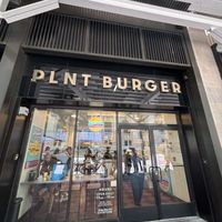 outside  at PLNT Burger - Bryant Park in New York City