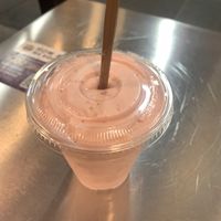 strawberry - delicious   at PLNT Burger - Bryant Park in New York City