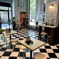 Indoor Seating   at Le Botaniste - Bryant Park in New York City