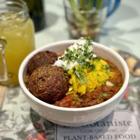 Spicy Chili Sin Carne  at Le Botaniste - Bryant Park in New York City