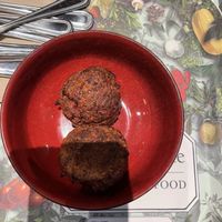 Veggie balls #Veganuary at Le Botaniste - Bryant Park in New York City