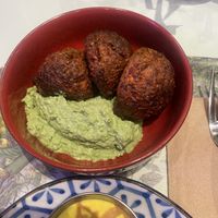Veggie balls  at Le Botaniste - Bryant Park in New York City