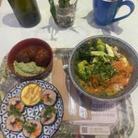 Plate  at Le Botaniste - Bryant Park in New York City