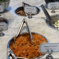 Free range tofu 😂  at Le Botaniste - Bryant Park in New York City