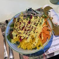 Botanical salad with extra tofu   at Le Botaniste - Bryant Park in New York City