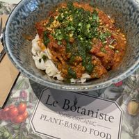 Pasta bolo  at Le Botaniste - Bryant Park in New York City