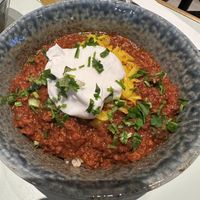 Vegan chili sin carne  at Le Botaniste - Bryant Park in New York City