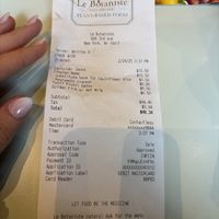   at Le Botaniste - Bryant Park in New York City