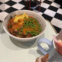 ratatouille and pasta   at Le Botaniste - Bryant Park in New York City