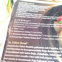 Udon Bowl at Vegana Vietnamese Restaurant in Mannheim