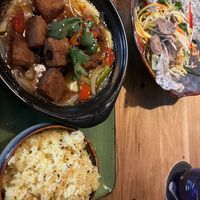 Salat mit veganem Beef und vegane Rippchen  #Veganuary at Vegana Vietnamese Restaurant in Mannheim