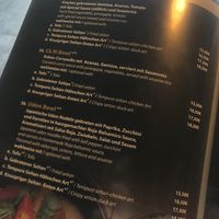 Part of menu   at Vegana Vietnamese Restaurant in Mannheim